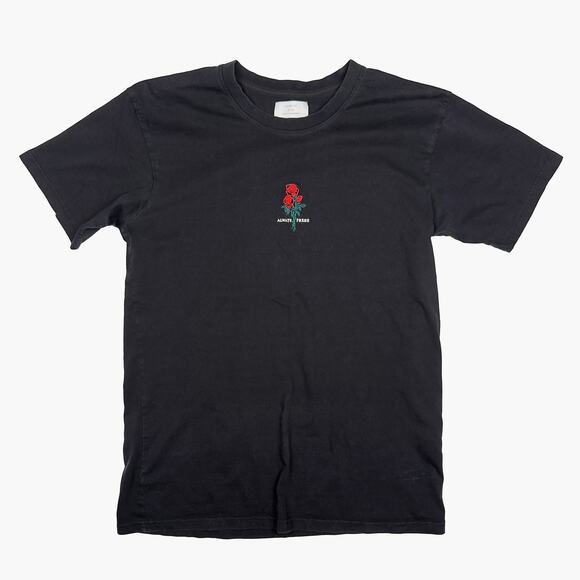 Cotton On Other - COTTON ON Rose Embroidered Short-Sleeve Oversized T-Shirt (Black | Med)